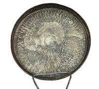 El espectáculo, Gong Gong Chino Gong De Cena Gong De Mano De Cobre Gongs De Lado Alto De Fondo Plano Gongs Chinos De Bronce De 30-40 Cm for Tratamiento De Sonido Meditación Y Yoga(40cm)