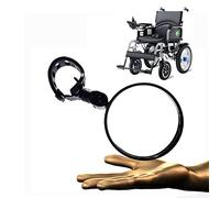 El Espejo Retrovisor Para Silla De Ruedas Giratorio De 360 °, El Espejo Retrovisor Gran Angular Para Silla De Ruedas, Son Adecuados Para Una Conducción Segura De Una Silla De Ruedas Eléctrica