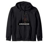 El Espeluznante Personaje de Terror Sirenhead Siren Head, ¿Tienes Miedo? Sudadera con Capucha