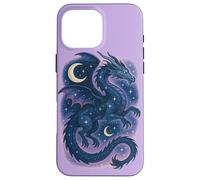 El espíritu del dragón Celestial se eleva Entre Las Estrellas Arte mágico Lunar Carcasa para iPhone 16 Pro MAX