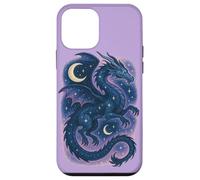 El espíritu del dragón Celestial se eleva Entre Las Estrellas Arte mágico Lunar Carcasa para iPhone 12 Mini