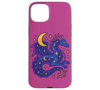 El espíritu del dragón Celestial se eleva Entre Las Estrellas Arte mágico Lunar Carcasa para iPhone 15 Plus