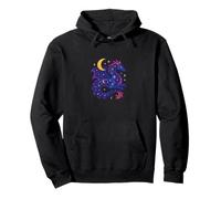 El espíritu del dragón Celestial se eleva Entre Las Estrellas Arte mágico Lunar Sudadera con Capucha