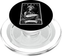 El Esqueleto de la Carta del Tarot del Panadero del Pan de la Masa Madre para Hornear PopSockets PopGrip para MagSafe