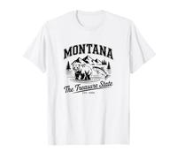 El Estado del Tesoro, Montana, América, Belleza Natural y Vida Silvestre Camiseta