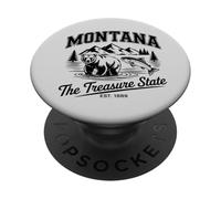 El Estado del Tesoro, Montana, América, Belleza Natural y Vida Silvestre PopSockets PopGrip Adhesivo