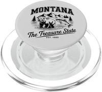 El Estado del Tesoro, Montana, América, Belleza Natural y Vida Silvestre PopSockets PopGrip para MagSafe
