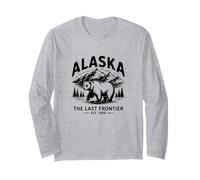 El Estado más Grande de Estados Unidos Alaska,La última Frontera de Estados Unidos,Vida Silvestre Manga Larga