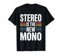 El Estéreo Es El Nuevo Mono Músico Entusiasta a Música Camiseta