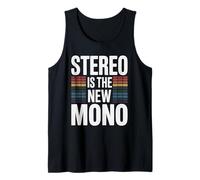 El Estéreo Es El Nuevo Mono Músico Entusiasta a Música Camiseta sin Mangas