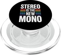 El Estéreo Es El Nuevo Mono Músico Entusiasta a Música PopSockets PopGrip para MagSafe