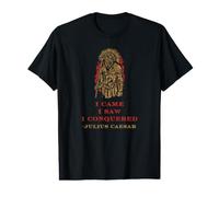El estoicismo Vino VIO conquistado Julio César estoico Camiseta gráfica económica