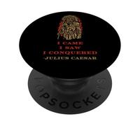 El estoicismo Vino VIO conquistado Julio César estoico PopSockets PopGrip Adhesivo