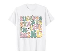 El éxito Comienza en la Mente Cita de positividad Motivacional Camiseta