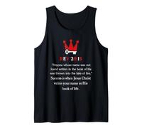 El éxito es cuando estás en su libro de la vida Revelación 20 15 Camiseta sin Mangas