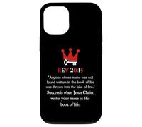 El éxito es cuando estás en su libro de la vida Revelación 20 15 Carcasa para iPhone 12/12 Pro