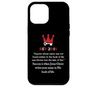 El éxito es cuando estás en su libro de la vida Revelación 20 15 Carcasa para iPhone 12 Pro Max