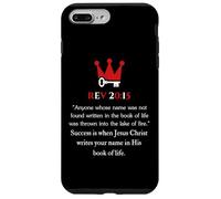 El éxito es cuando estás en su libro de la vida Revelación 20 15 Carcasa para iPhone 7 Plus/8 Plus