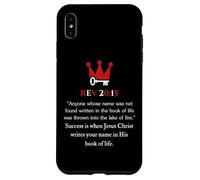 El éxito es cuando estás en su libro de la vida Revelación 20 15 Carcasa para iPhone XS Max