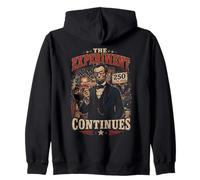 El Experimento Continua - Diseño USA Vintage Sudadera con Capucha