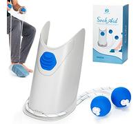 El extractor de calcetines Sockster ayuda ayudante para discapacitados, ancianos, embarazadas y lesiones deportivas, herramienta de asistencia para vestirse con asas redondas ergonómicas de espuma