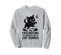 El fascinante mundo de las peculiaridades de los gatos Amante de los gatos Feline Pet Sudadera