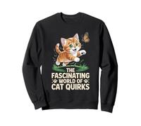 El fascinante mundo de las peculiaridades de los gatos Amante de los gatos Feline Pet Sudadera