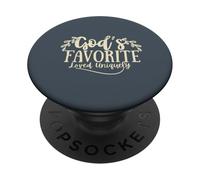 El Favorito de Dios Amado Únicamente PopSockets PopGrip Adhesivo