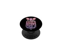 El Feminismo no es frágil como una Flor, como una Bomba PopSockets PopGrip Adhesivo