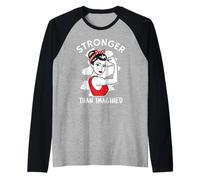 El Feminismo Profesional más Fuerte Que la Igualdad de género imaginada Camiseta Manga Raglan