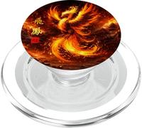 El Fénix Volador Elevado PopSockets PopGrip para MagSafe