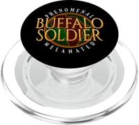 El fenomenal Arte heredado melanado de Buffalo Soldier PopSockets PopGrip para MagSafe