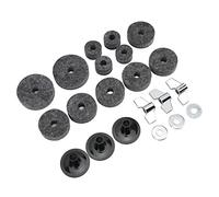 El fieltro del embrague Hi Hat, los accesorios de reemplazo de platillos mejoran la calidad del sonido para los kits de batería gris