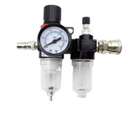 El filtro de aire separador de aceite y agua del compresor de aire AFC2000 AFR2000 + AL2000 G1/4 se utiliza for reducir la presión de la válvula reguladora.