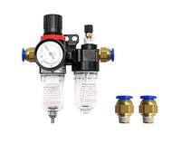 El filtro de aire separador de agua y aceite del compresor de aire AFC2000 AFR2000 + AL2000 G1/4 se utiliza for reducir el regulador de la válvula de presión(Pc 12mm Fitting)