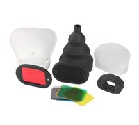 El filtro de color Snoot de goma para unidades intermitentes proporciona un control preciso del haz que mejora las fotos para fotógrafos, aficionados, fotografía, modificador de luz