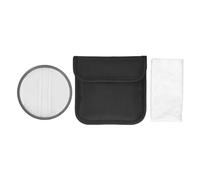 El Filtro de Efecto Especial de Double Half Half Prism de mtlavishy CREA un desenfoque único y una luz distintiva para el Video Retrato y la fotografía de la Vida Muerta de Vidrio (82 mm)