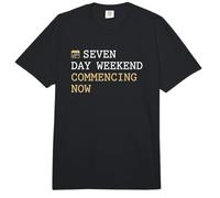 El Fin de Semana de Siete días Comienza Ahora Profesional Jubilado Comfort Colors Adult Heavyweight T-Shirt