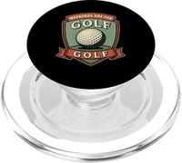 El Fin de Semana es para Golfista Vintage Amante del Golf Amante del Golf PopSockets PopGrip para MagSafe