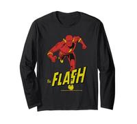 El Flash Speed Force Hero DC Power Icon Momentum Cómic Manga Larga