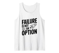 El Fracaso no es una opción Cita Motivacional Camiseta sin Mangas