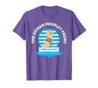 El Frente Popular de Judea Camiseta, Hombre, Morado Jaspeado, S
