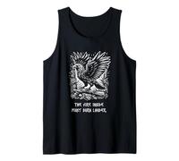 El fuego interior debe arder más fuerte. Batalla Masculinidad Cuervo Camiseta sin Mangas
