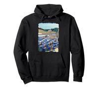 El Fuji de Kanaya Hokusai Vintage Retro Arte Japonés Sudadera con Capucha