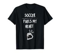 El fútbol alimenta mi corazón Camiseta