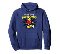 ¡El fútbol es increíble! Divertido Sudadera con Capucha