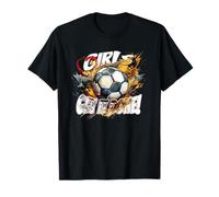 ¡El fútbol femenino es genial, vamos a recoger la copa! Camiseta