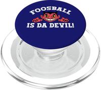 El futbolín es el Diablo, Divertida Parodia del fútbol para fanáticos y viudas PopSockets PopGrip para MagSafe