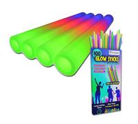 EL FUTBOLIN Palos Luminosos para Fiestas | 30 Piezas | 48cm | Palos LED Multicolor | Palos Luminosos LED | Palos de Luz para Boda | Barras Luminosas para Fiestas y Eventos (30 UDS + 100 NEONES)