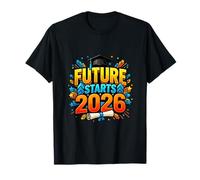 El Futuro Comienza la Clase de graduación de diseño 2026 Camiseta